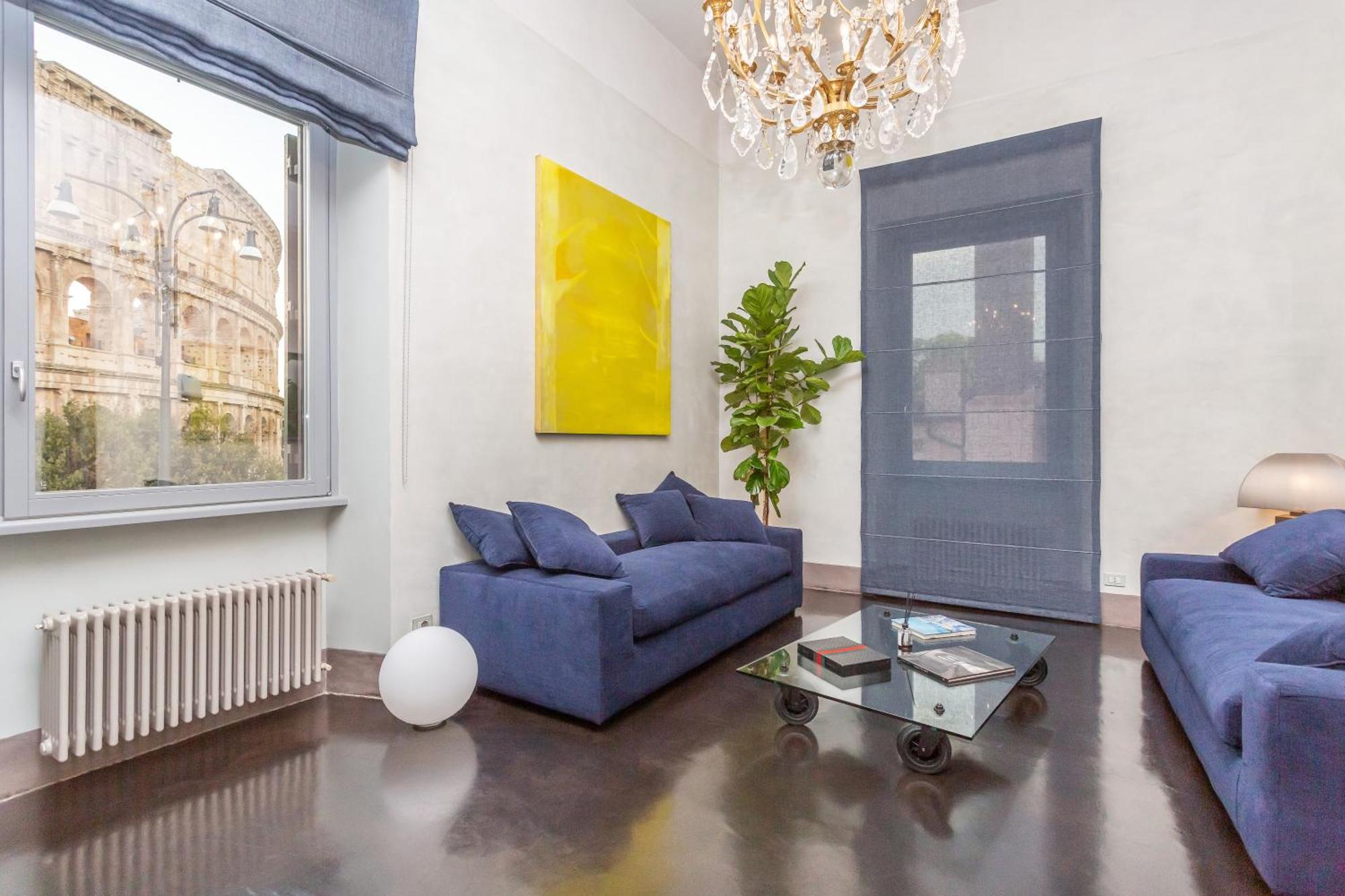 Iconic Apartment With Unique Colosseum View Рим Экстерьер фото